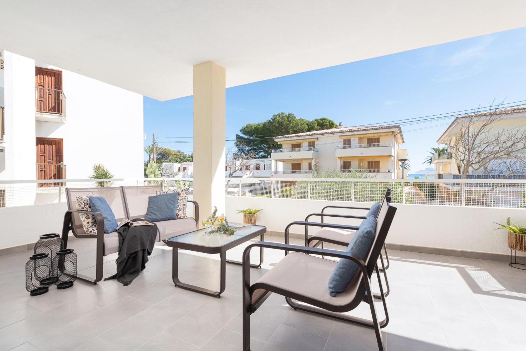 Apartamento Concha Junto A Playa, Clavells 1 1Er D Alcudia  Zewnętrze zdjęcie